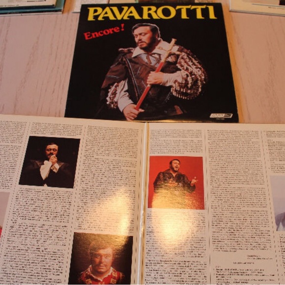 Pavarotti records LP, set of 2 albums - Picture 2 of 7